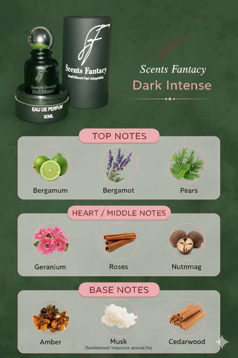 Dark Intense for Men – Eau de Parfum | Scents Fantacy