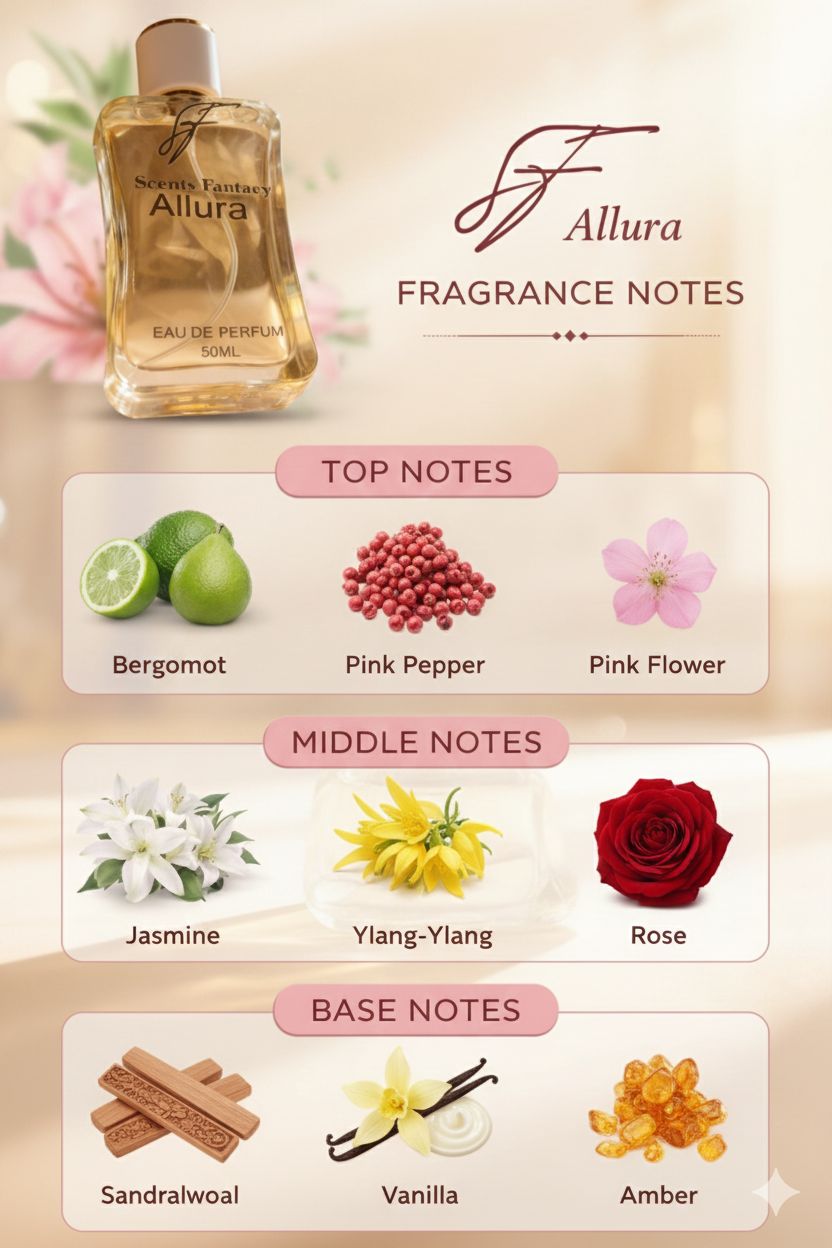 Allura for Women – Eau de Parfum | Scents Fantacy